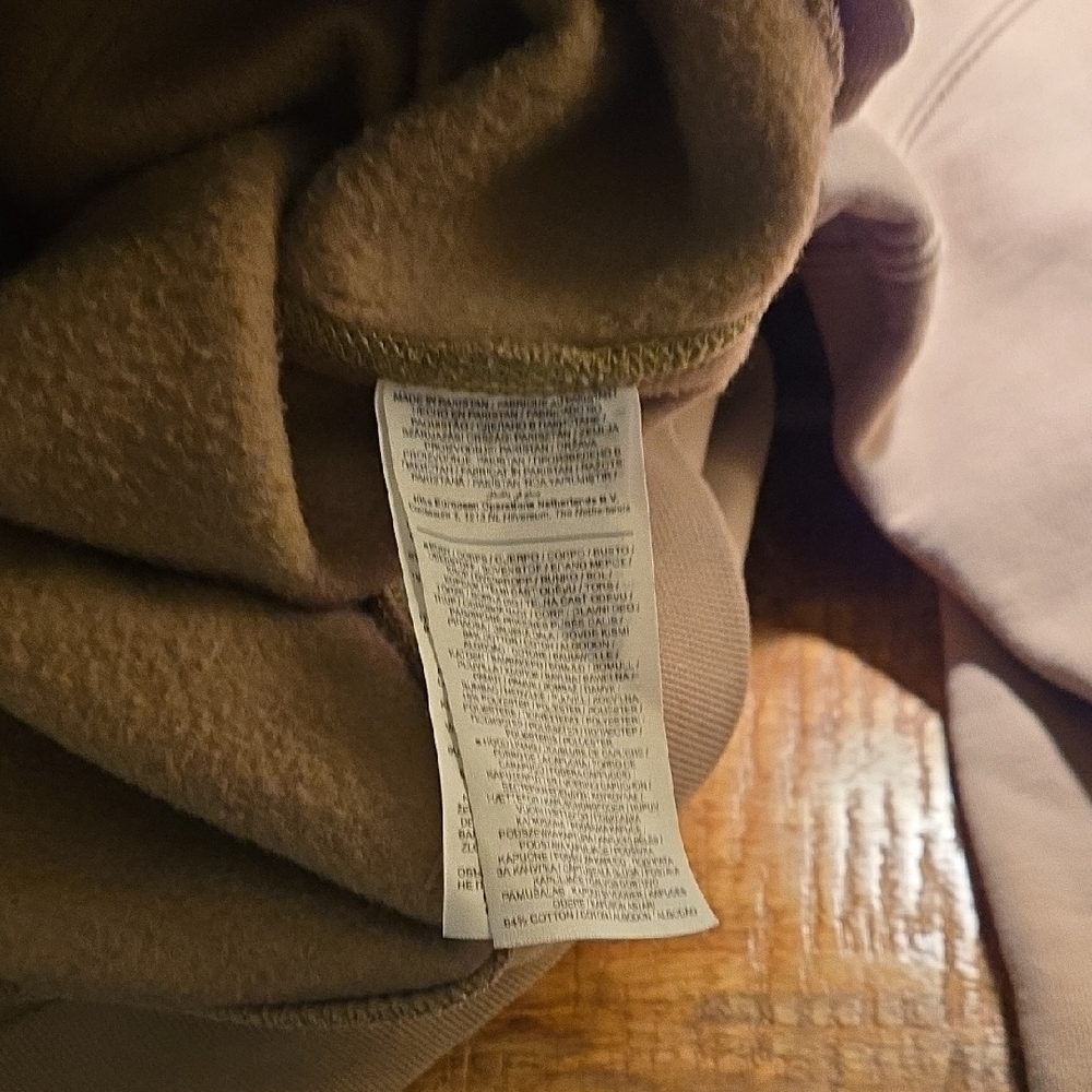 Men's Nike All Conditions Gear Tan Hoodie - Picture 7 of 7